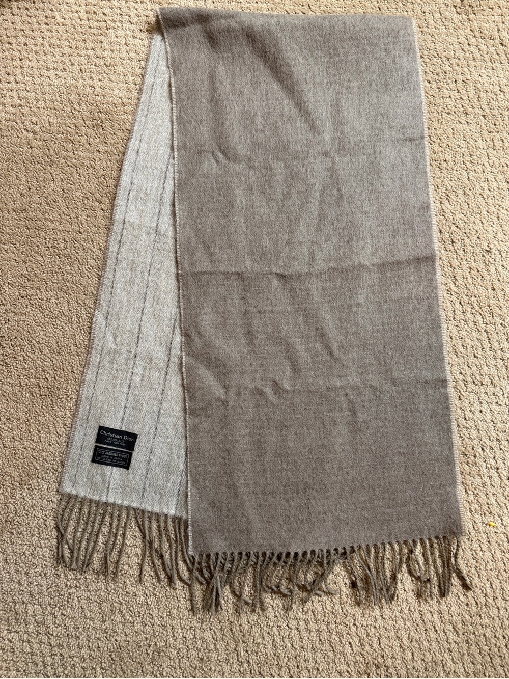 Dior 100% Merino Wool Scarf - Picture 4 of 5